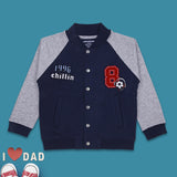 Varsity Vibes Fleece Jacket