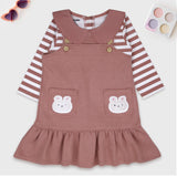 Bunny Pocket Pinafore Set