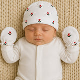 Tulip - Cap & Mitten Set