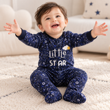 Galaxy - Footed Romper