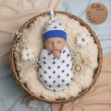 BABY BIRTH ANNOUNCEMENT SWADDLE SET - Twinkle
