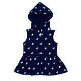 Little Miss Sunshine Sleeveless Hoodie, Full sleeved onesie and pants