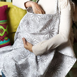 Nursing Cover - White Elegance