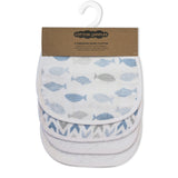 Burp Cloth Set - Abstract Sealife