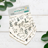 Animals & Alphabets - Bandana Bibs