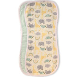 Burp Cloth Set - Elephant on the Rainbow